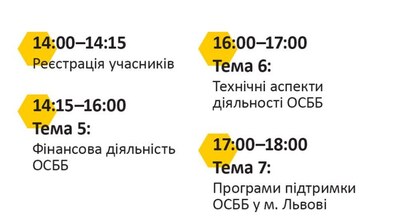 Фото: Голів правління ОСББ запрошують відвідати семінар циклу «Свідоме ОСББ — сильне місто»