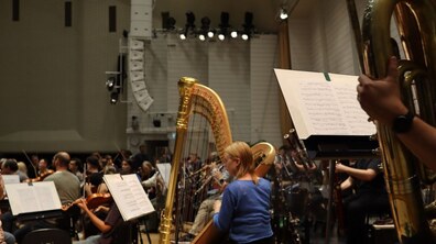 Фото з репетиції INSO-Lviv на Turku Music Festival
