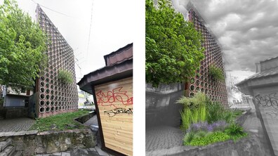 Фото: Львів’ян закликають долучатися до озеленення простору поблизу Львівської Політехніки