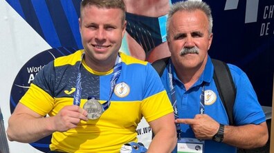 Фото: Віктор Легкодух – срібний призер чемпіонату світу