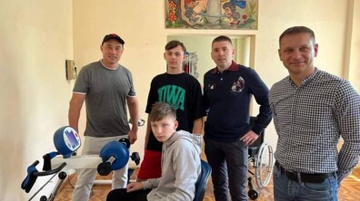 Фото: Львівська лікарня отримала обладнання для реабілітації дітей, які постраждали внаслідок війни