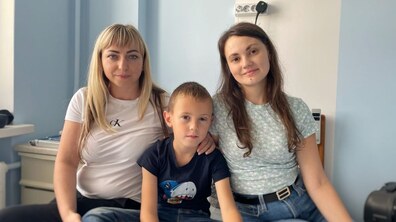 Фото: У Львові медики прооперували 8-річного хлопчика, що мав пухлину верхньої повіки