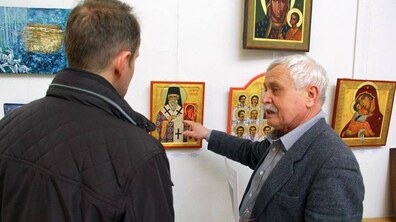 Фото: В Палаці мистецтв представили 400 сучасних ікон