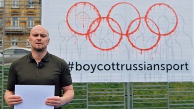 Фото: Львівські спортсмени вкотре закликали спільноту до бойкоту росіян на міжнародних змаганнях (відео)