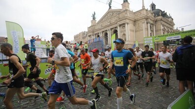 Фото: 4th Molokiya Lviv Half Marathon зібрав близько 3,5 тис бігунів з усієї України та з-за кордону
