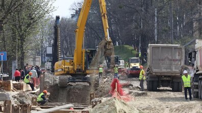 Фото: «До кінця серпня весь об’єм робіт по вул. Личаківській має бути завершений», - А. Садовий