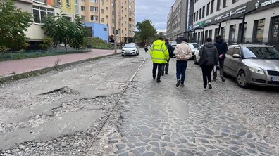 вулиця Залізнична до ремонту