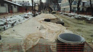 Фото: На вул. Замарстинівській триває капітальний ремонт дороги на ділянці від вул. Липинського до вул. Східної