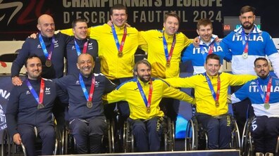 Фото: Львів’яни тріумфували на Чемпіонаті Європи з фехтування на кріслах колісних