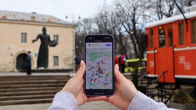 Фото: У Львові запустили онлайн-карту «Доступне місто» із безбар’єрними закладами та місцями