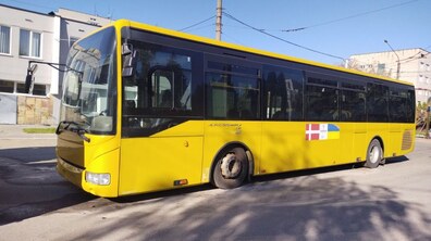 Фото: П’ять данських автобусів передають місту Суми