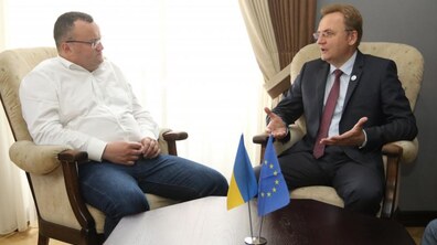 Фото: Міський голова Львова обговорив із мером Чернівців можливості партнерства та співпраці між містами