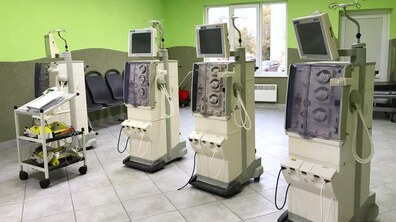 Фото: Відділення нефрології та діалізу лікарні швидкої допомоги отримало чотири нові апарати