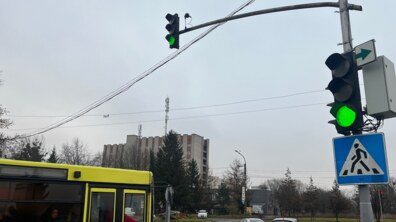світлофор на вул. Пасічній