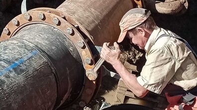 Фото: На насосній станції «Сихів» замінили трубопровід