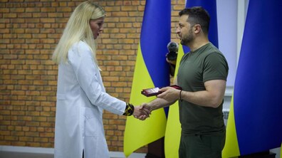 Фото: Наталія Матолінець отримала звання Заслуженого лікаря України
