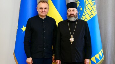 Міський голова Андрій Садовий з Владикою