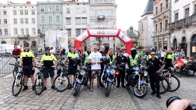 фото з минулих років проведення велопробігу