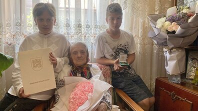 Фото: Львів’янка-довгожителька Ганна Левкун відсвяткувала свій столітній ювілей
