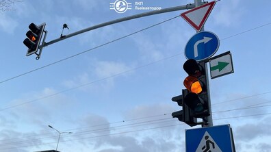 Новий світлофорний об’єкт на вул. Стрийській
