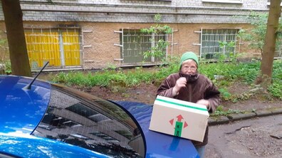 Фото: Сьогодні працівники управління безпеки міста доставили 34 пакунки потребуючим львів’янам