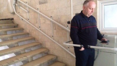 Фото: У Личаківській районній адміністрації облаштували пандус 