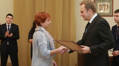 Фото: «Якби не наші волонтери, добровольці, то невідомо, чи ми би мали сьогодні країну», - А. Садовий