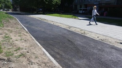 Фото: Тривають роботи з будівництва велодоріжок у Львові