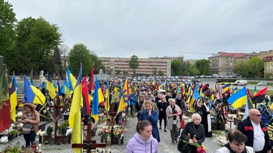 Фото: В день міста у Львові помолились за полеглих Героїв