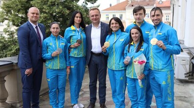 Фото: Місто виділить по 25 тисяч гривень кожному львів’янину-медалісту Європейських ігор у Мінську