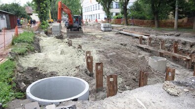 Фото: «З кожним днем темпи робіт будуть збільшуватись», — А. Садовий щодо ремонту вул. Замарстинівської