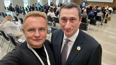 Фото: Мер Львова у складі української делегації бере участь у міжнародній донорській конференції в Лугано