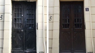 Фото: У Львові у будинку біля Краківського ринку відреставрували історичну браму