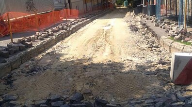 Фото: Вул. Піскову капітально відремонтують: ЛМКП «Львівводоканал» проводить заміну водопровідних та каналізаційних мереж, а Личаківська Р А виконає заміну дорожнього покриття