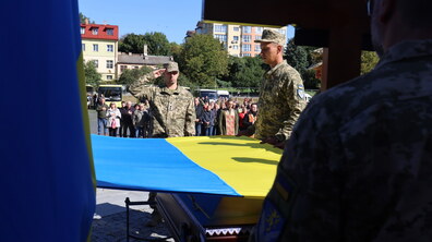 похорон військовослужбовця
