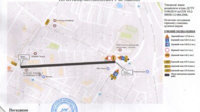 Фото: Від завтра буде перекрито рух транспортних засобів на вул. Литвиненка