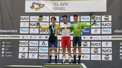 Фото: Львів’янин став срібним призером Чемпіонату світу з велоспорту