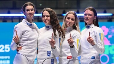 Фото: Львівські шпажистки – чемпіонки світу серед юніорок