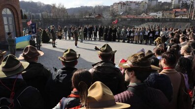 Фото: У Львові вшанували військових і пластунів з нагоди 110-річчя скаутської організації