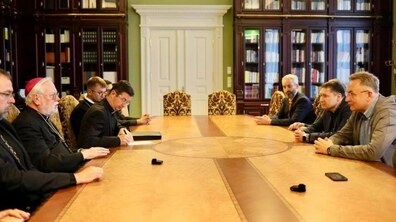 Фото: «Не бійтеся називати речі своїми іменами», - мер Львова на зустрічі із представником Ватикану