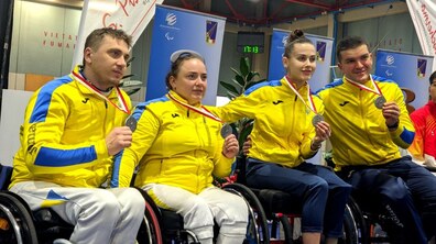 Фото: Львів’яни здобули медалі на етапі Кубка світу з паралімпійського фехтування