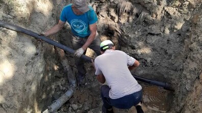 Фото: На Сихові завершили заміну 270 м гостроаварійних водопровідних мереж на вул. Драгана і пр. Червоної Калини