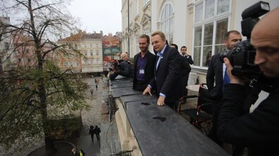 Фото: Мер Львова зустрівся з відомим мотиваційним спікером і тренером Ніком Вуйчичем, в рамках його візиту до міста