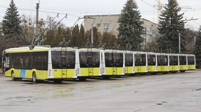 Фото: ЛКП «Львівелектротранс» вже отримало 30 нових тролейбусів