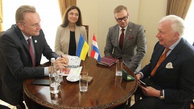Фото: Едуард Хукс, Посол Королівства Нідерландів: «Насправді я давно хотів приїхати у Львів з його багатою історією та культурою»