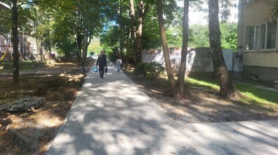 Фото: У Львові розпочали облаштовувати сквер Героя України Олега Бабія