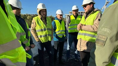 Фото: Представник Європейського Союзу відвідав будмайданчик житла для ВПО у Львові