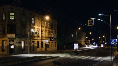 Фото: У Львові завершуються роботи із освітлення пішохідних переходів