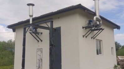 Фото: У Рудно завершують будівництво каналізаційно-насосної станції — стратегічний для громади об’єкт запрацює вже на початку осені