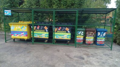 Фото: Ліцей імені Героя України Анатолія Жаловаги долучився до проєкту роздільного збору відходів у школах